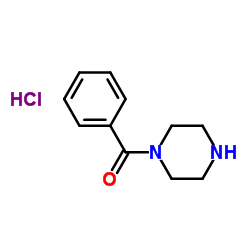 1-苯甲酰基哌嗪 盐酸盐结构式