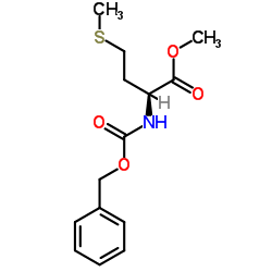 Methyl N-[(benzyloxy)carbonyl]-L-methioninate structure