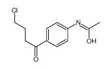 N-[4-(4-chlorobutanoyl)phenyl]acetamide Structure