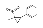 1-methyl-1-nitro-2-phenylcyclopropane结构式