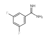3,5-二氟苯甲脒结构式