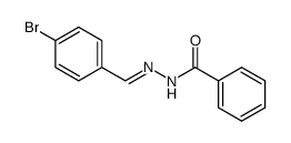 p-hydroxybenzaldehyde benzoic acid hydrazone Structure