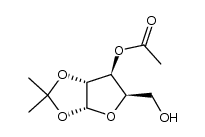 3-O-Acetyl-1,2-O-isopropyliden-α-D-xylofuranose Structure