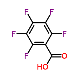 2,3,4,5,6-Pentafluorobenzoic acid Structure