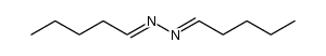 dipentylidene-hydrazine Structure