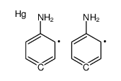 bis(4-aminophenyl)mercury结构式