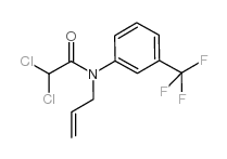 N-烯丙基-N-二氯乙酰间三氟甲基苯胺结构式