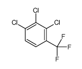 1,2,3-trichloro-4-(trifluoromethyl)benzene Structure