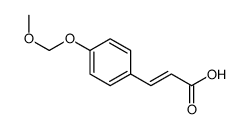 3-[4-(methoxymethoxy)phenyl]prop-2-enoic acid结构式