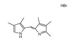 3,3',4,4',5-pentamethyldipyrrolylmethene hydrobromide Structure