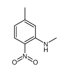 N,5-二甲基-2-硝基苯胺结构式