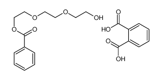 2-[2-(2-hydroxyethoxy)ethoxy]ethyl benzoate,phthalic acid结构式