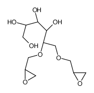 D-葡糖醇与表氯醇的反应产物结构式