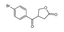 4-(4-bromobenzoyl)oxolan-2-one结构式
