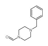 4-benzylpiperazine-1-carbaldehyde structure