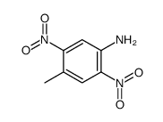 4-methyl-2,5-dinitroaniline结构式
