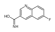 6-fluoroquinoline-3-carboxamide Structure