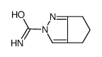 2(4H)-Cyclopentapyrazolecarboxamide,5,6-dihydro-(9CI)结构式