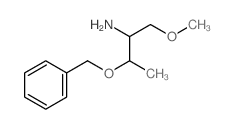 2-Butanamine,1-methoxy-3-(phenylmethoxy)- Structure