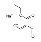 Ethoxycarbonylmalonaldehyde sodium salt Structure