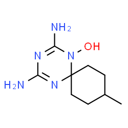 1,3,5-Triazaspiro[5.5]undeca-1,3-diene,2,4-diamino-5-hydroxy-9-methyl-(8CI) Structure