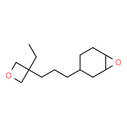 7-Oxabicyclo[4.1.0]heptane,3-[3-(3-ethyl-3-oxetanyl)propyl]-(9CI)结构式