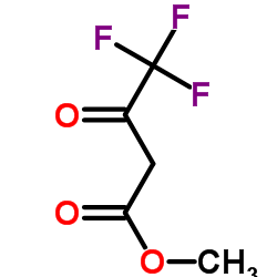 4,4,4-三氟乙酰乙酸甲酯结构式