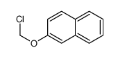 2-(chloromethoxy)naphthalene Structure