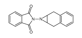 2-(1a,2,7,7a-tetrahydro-1H-naphtho[2,3-b]azirin-1-yl)isoindoline-1,3-dione结构式