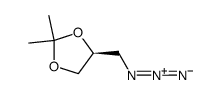 2,2-dimethyl-4(s)-4-azidomethyl-1,3-dioxalane Structure