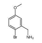 2-BROMO-5-METHOXYBENZYLAMINE Structure