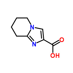 5,6,7,8-四氢咪唑并[1,2-A]吡啶-2-羧酸结构式