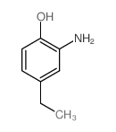 2-氨基-4-乙基苯酚结构式