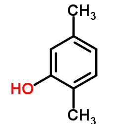 2,5-二甲基苯酚结构式