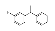 2-fluoro-9-methyl-9H-fluorene结构式