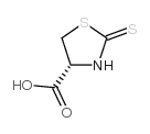 (4R)-(-)-2-硫酮基-4-噻唑烷羧酸结构式