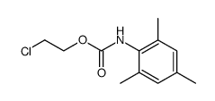 mesityl-carbamic acid-(2-chloro-ethyl ester) Structure