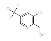[3-氯-5-(三氟甲基)吡啶-2-基]甲醇结构式