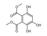 dimethyl 3,4,6-trihydroxybenzene-1,2-dicarboxylate Structure