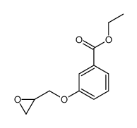 Benzoic acid, 3-(oxiranylmethoxy)-, ethyl ester结构式
