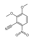 2,3-dimethoxy-6-nitrobenzonitrile Structure