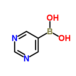 嘧啶-5-硼酸结构式