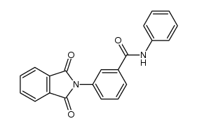 3-phthalimido-benzoic acid anilide结构式
