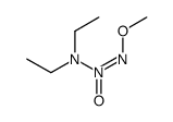 diethylamino-methoxyimino-oxidoazanium Structure