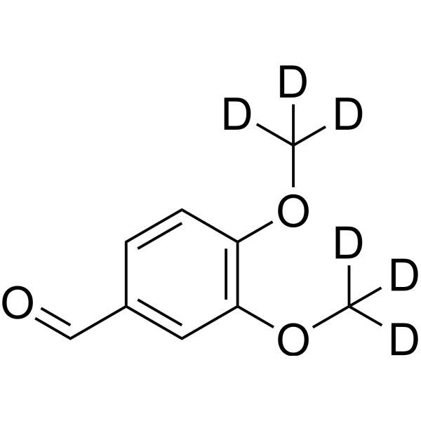 藜芦醛-d6结构式