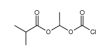 1-[(chlorocarbonyl)oxy]ethyl 2-methylpropionate Structure