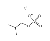 sulfuric acid monoisobutyl ester, potassium-compound Structure