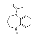 1-Acetyl-1,2,3,4-tetrahydro-5H-1-benzazepin-5-one Structure