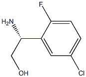 (2R)-2-AMINO-2-(5-CHLORO-2-FLUOROPHENYL)ETHAN-1-OL Structure