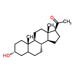 孕烷醇酮结构式